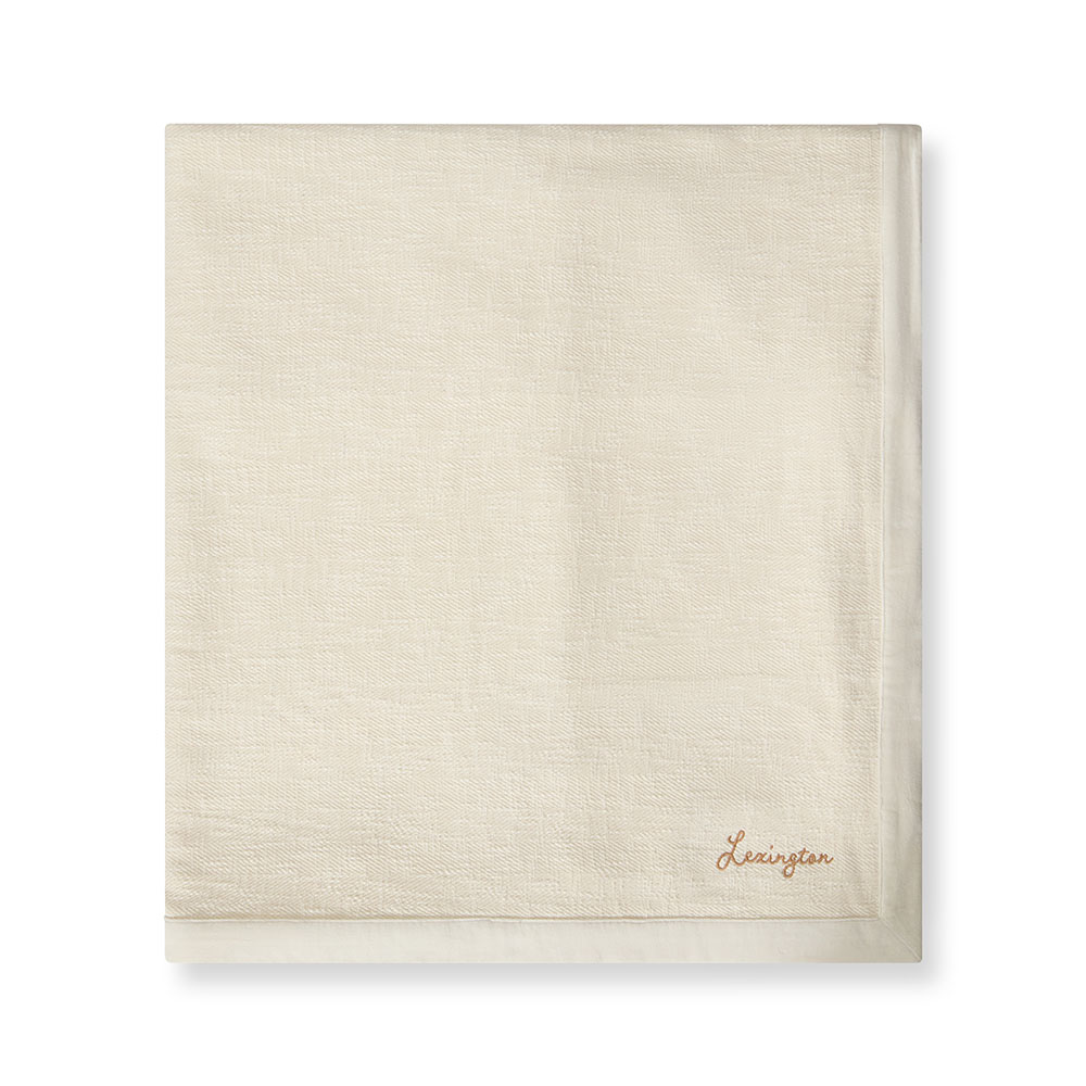 Lexington Herringbone Organic Cotton &Ouml;verkast